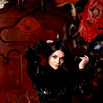 First pic of Catjira Shiny Black Dress