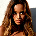 First pic of Busty exotic babe Putri Cinta posing outdoors in Met-Art pics | Erotic Beauties