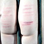 Fourth pic of Claire Adams gets a wicked bondage treatment with vicious spanking and sex toys & insertions