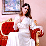 First pic of Alice Kelly does not wear panties under her silky elegant dress