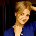 Second pic of 
	  Chanel Fenn in blue stretchy dress | Sexy-Models.Net