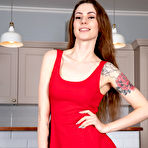 First pic of May Fiesta stripping and masturbating on the couch