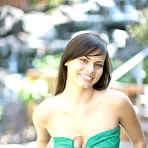 First pic of Guy stops the car and enjoys the horny oral job session from the busty Bailey Allure