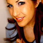 First pic of Beauty Gerri Allure looks happy when tasting the dick with mouth and pussy lips