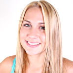 First pic of The lusty blonde Alanah Rae is ready to swallow the cum after pleasing cock orally