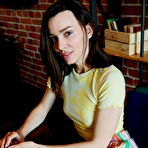 First pic of Adel Morel Skinny Leggy Shaved Goddess
