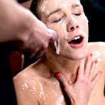 Third pic of Sperm Mania Alexis Crystal's Sticky Bukkake Facial