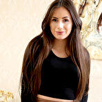 First pic of Laura H Topless Brunette With Round Melons
