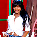 First pic of Jenna Foxx Takes off her Denim Shorts
