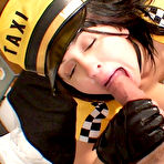 Fourth pic of Cab Ride Facial Cum Swallow part II