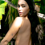 Second pic of Busty babe Claudia Tihan teasing outdoors for Playboy Plus | Erotic Beauties