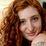 First pic of Flexible redhead teen Corsen Gilroy teasing naked in her bedroom | Erotic Beauties