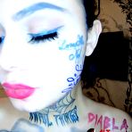 Second pic of Genevieve Sinn Fucked While Getting Her Face Tattooed - EPORNER