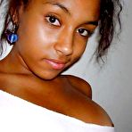 Fourth pic of Ebony Teen Cocktease / ZB Porn