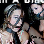 First pic of SexPreviews - Kali Kane zipped high heels blonde is bound for fucking and toying to orgasms