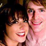 Fourth pic of Horny domina Penny Flame strips naked and makes obedient Johnny Rocket fuck her juicy snatch