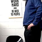 First pic of Aria Carson is a redhead frisked and fucked for shoplyfting