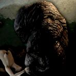 Fourth pic of Queen facialized by monster - EPORNER