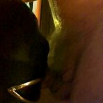 Third pic of POINT OF VIEW Rough dental gag fellating sub mega-slut in leather corset