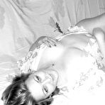 Third pic of Lady La Perle dreaming in bed