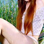 First pic of Hailey Hot Pale Redhead Naked Outdoors