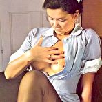 First pic of Nurse Kay - Liss UK Vintage Pantyhose / ZB Porn