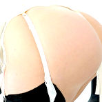 Third pic of Four-eyed elegant experienced woman Lady Sonia demonstrates her bare snatch