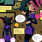 Second pic of Teen Titans group sex