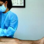 Second pic of SURGICAL HOODED CHINESE PHYSICIAN HANDJOBS PLUMP FELLOW