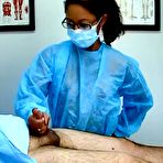 Fourth pic of SURGICAL HOODED CHINESE PHYSICIAN HANDJOBS PLUMP FELLOW