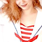 Second pic of Pregnant redhead taking off her sailors uniform - 14 Pics | xHamster