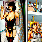 Fourth pic of Two matures and foremen groupsex