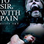 First pic of SexPreviews - Alice in Dallas petite blonde in leather is ass toyed and bound in kinky bdsm dungeon