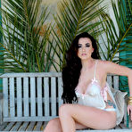 Second pic of Harriet H In White Lingerie