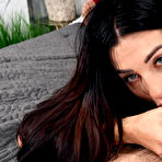 Third pic of Azul Hermosa slides his throbbing cock deep into her slippery snatch