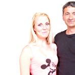 First pic of Naughty blonde teen playing with a dirty old man