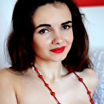 Fourth pic of Maible - Red Adorned - MetArt - Glamrotica