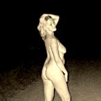Second pic of Lady La Perle nude at nature