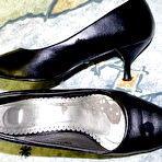 First pic of Cum on my wifes black shoes - 12 Pics | xHamster