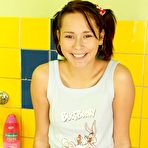 First pic of Sonia Red Miss Pigtails Gets A Facial