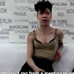 First pic of Amateur Girl With Short Hair At Casting - EPORNER