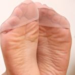 Fourth pic of Free pictures from Nylon Feet Love: Hosed feet lovers heaven