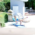 First pic of Lily Glee Calls Over Neighbor for Sexy Workout - All Girl Annihilation