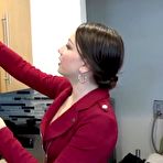 Fourth pic of Bodacious realtor tears up customer at displaying