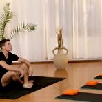 Second pic of Yoga Teacher Licks And Bangs Two Babes - EPORNER