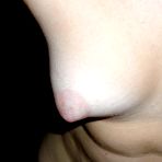 First pic of Puffy nipples and big blue eyes