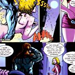 Fourth pic of Superheroes and breasty girl sex