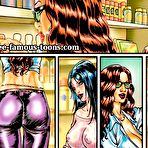 Second pic of Lesbian teens in the store