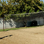 First pic of Talia Mint,Gina Gerson volley ball girls