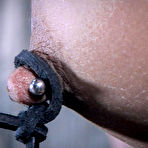 Third pic of SexPreviews - Jade Indica nipple pierced brunette is bound for sucking and fucking in dungeon